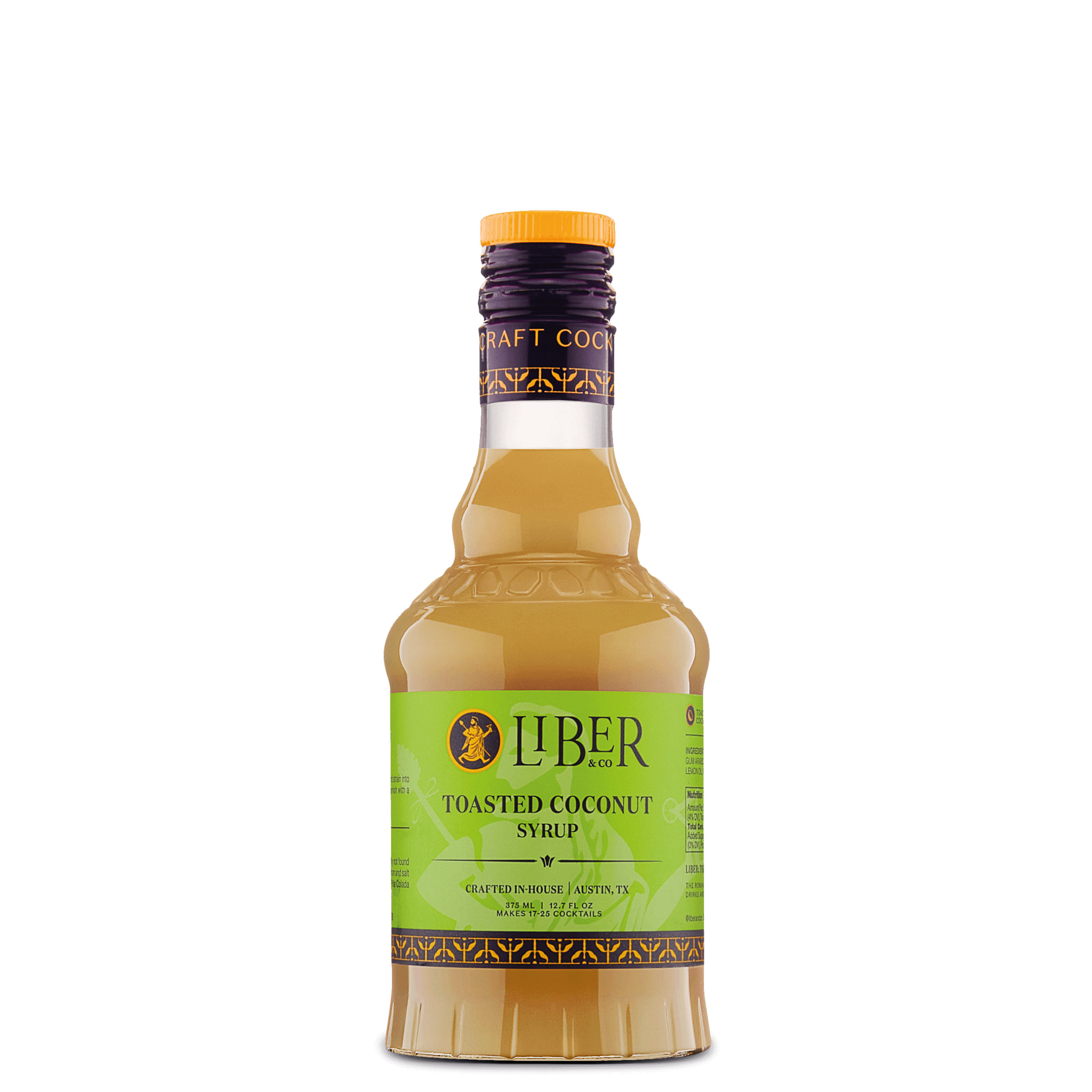 Liber & Co Toasted Coconut Syrup 375ml