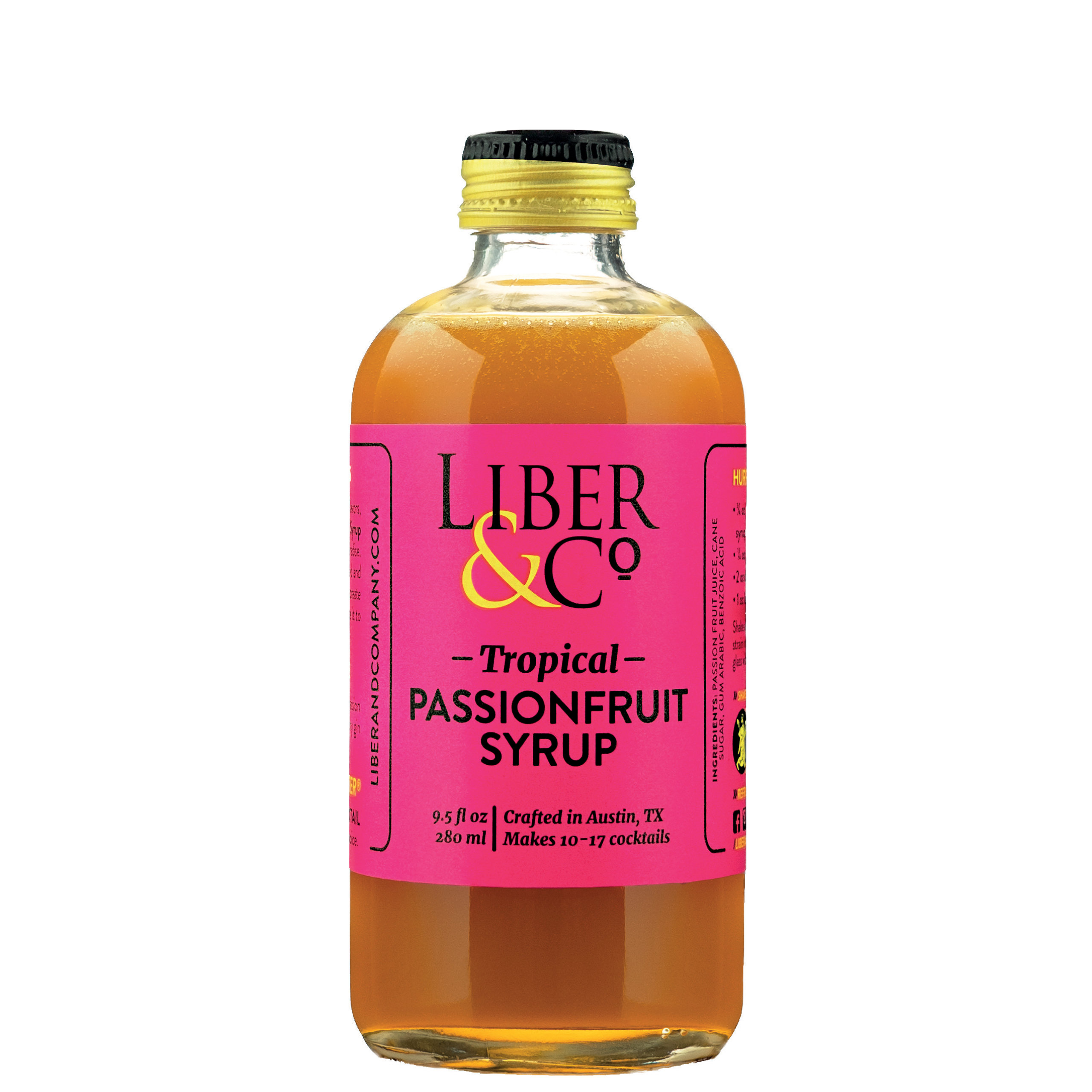 Liber & Co Tropical Passionfruit Syrup 280ml
