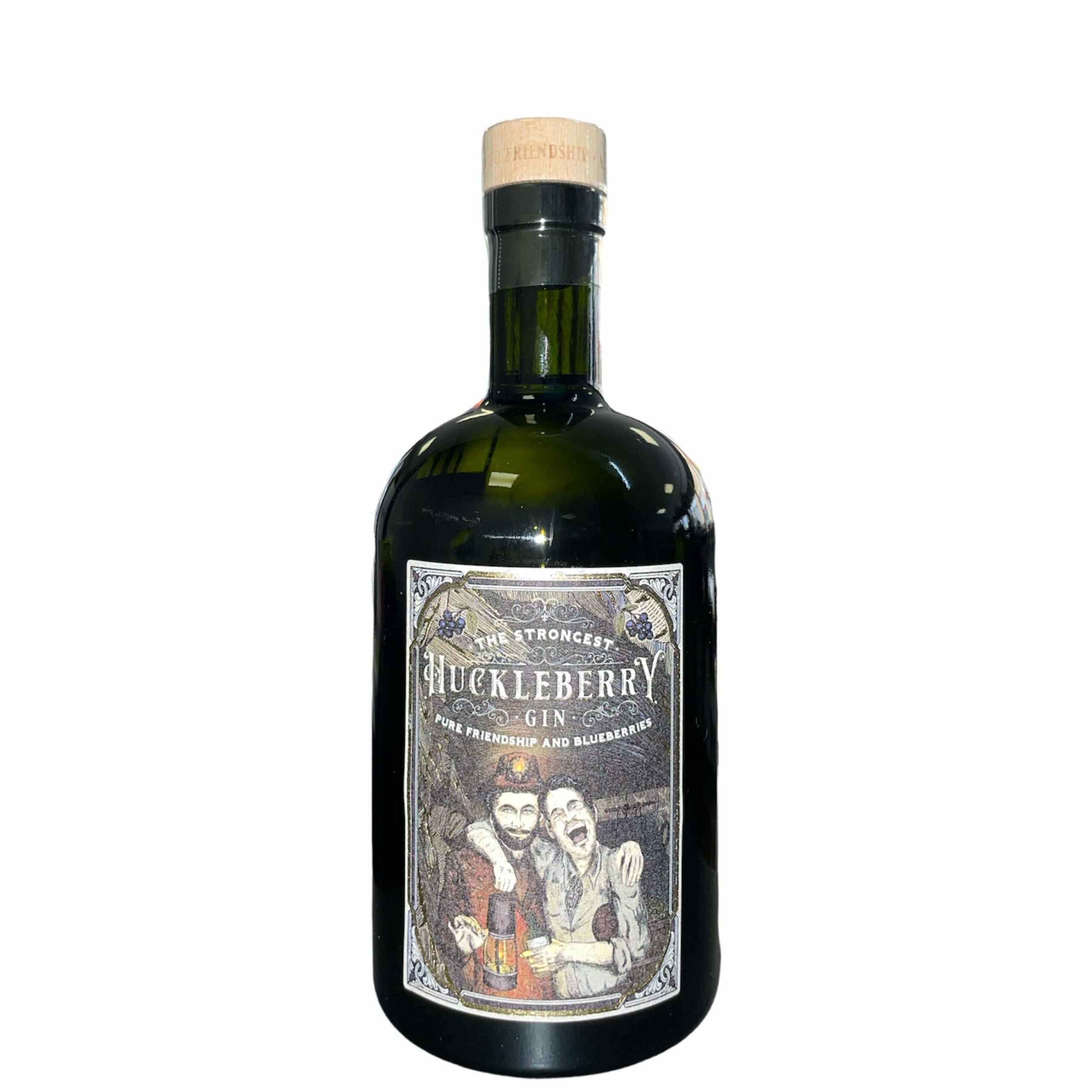 The STRONGEST Huckleberry Gin 77%